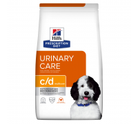 Hill's Prescription Diet c/d Multicare Urinary Care Alimento per Cani al Pollo da kg 12